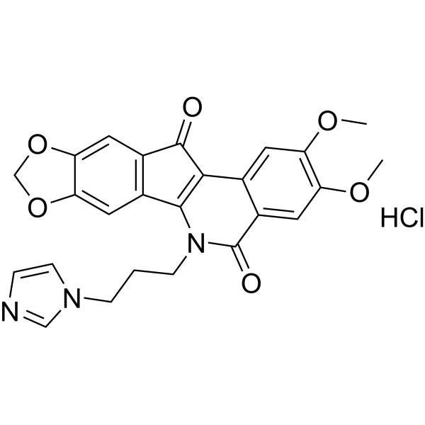 Indimitecan hydrochloride 915303-04-7